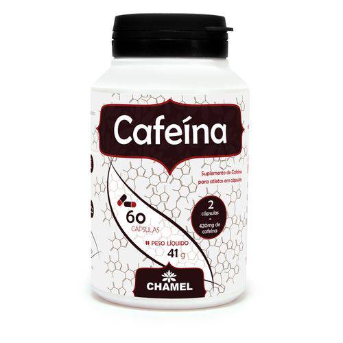 Cafeína 210mg 60 Cápsulas