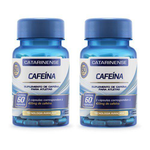 Cafeína 210mg - 2 Un de 60 Cápsulas - Catarinense