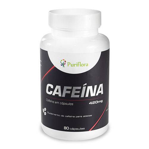 Cafeína 500mg - 80 Cápsulas