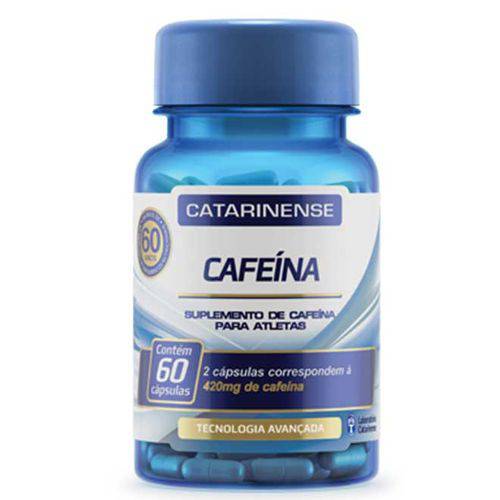 Cafeína – 60 Cápsulas – 210mg - Catarinense