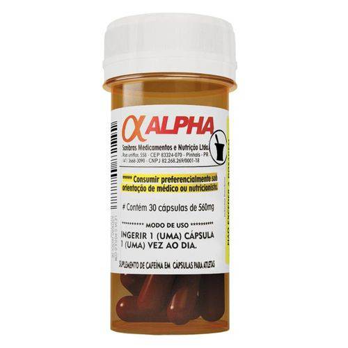 Cafeína Alpha Axcell 30 Caps - Power Supplements
