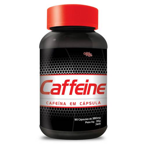 Cafeína Caffeine 90 Cápsulas de 380 Mg - Chá Mais