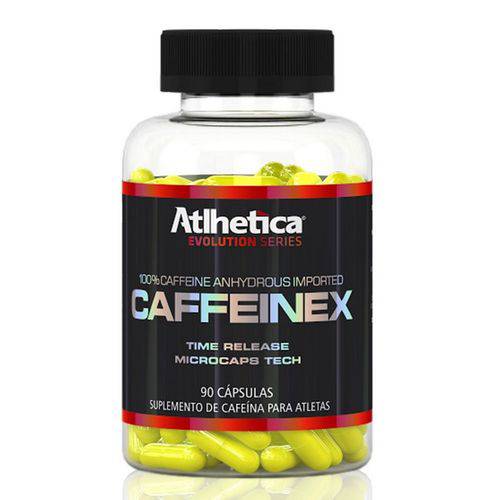 Cafeina Caffeinex Time Release 90 Capsulas Atlhetica Nutrition