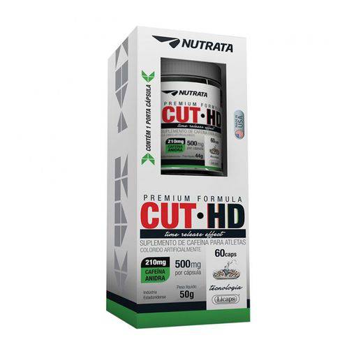 Cafeina CUT HD - Nutrata 60 Caps