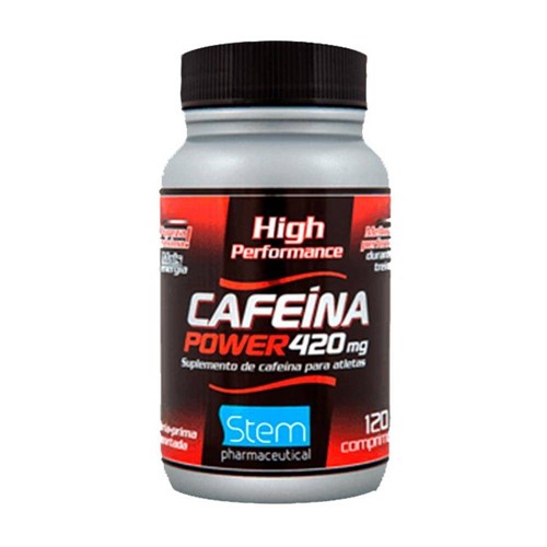 Cafeína Power 420mg (120comp) - Stem