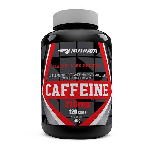 Cafeína PREDATOR CAFFEINE 210mg - Nutrata Suplementos - 120 Cápsulas