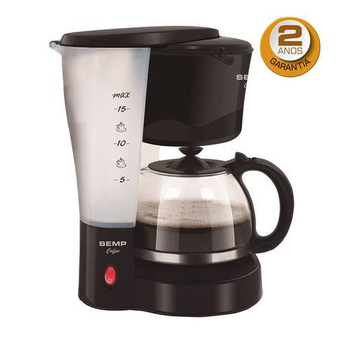 Cafeteira Elétrica Semp Coffee Cf3015pr1 15 Xícaras 110v