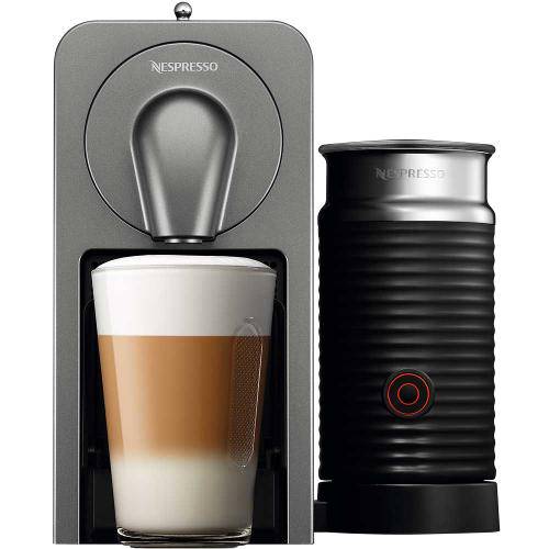 Cafeteira Prodigio Milk + Aeroccino Nespresso Automática Titânio 110v - C75-Br-Ti-Ne
