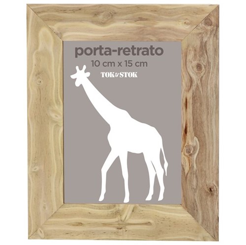 Cafezal Porta-retrato 10 Cm X 15 Cm Natural