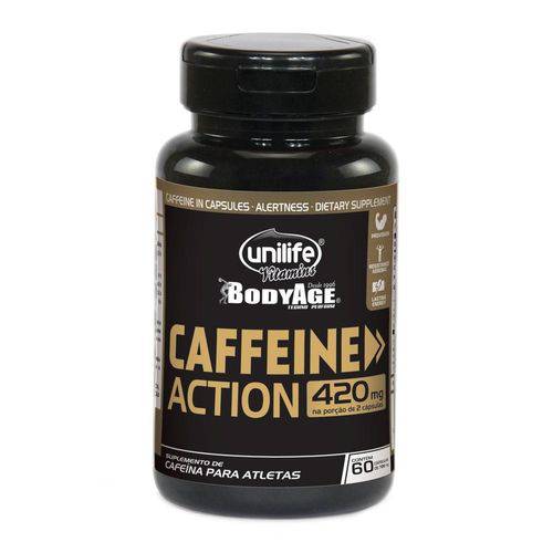 Caffeine Action – Cafeína 120 Cápsulas (700mg) - Unilife