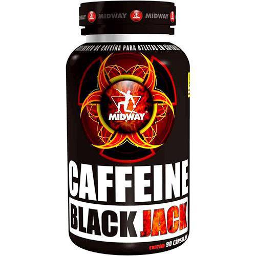 Caffeine Black Jack - 90 Cápsulas - Midwaylabs