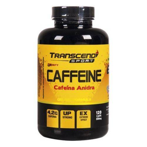 Caffeine Transcend 120 Cápsulas 500mg Katigua
