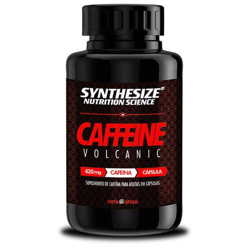 Caffeine Volcanic 420mg 60 CÃ¡psulas - Synthesize
