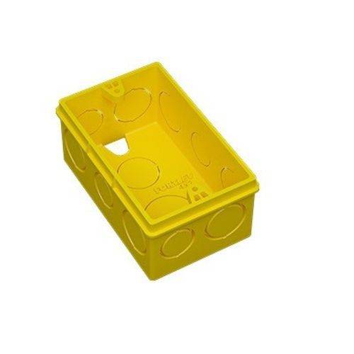 Caixa 4x2 Amarela - Fortlev