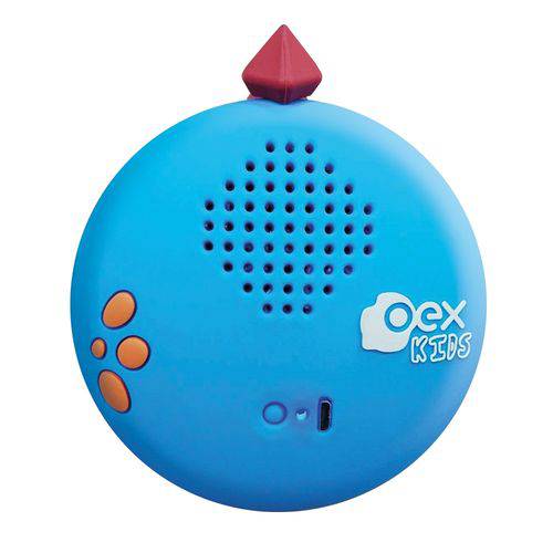 Caixa Acustica 5w Rms Portatil Bluetooth Kids Dino