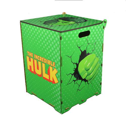 Caixa Baú Organizadora - Hulk