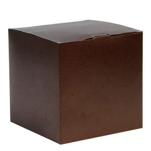 Caixa Box para Panetone / Cor Marrom (5 Unidades)