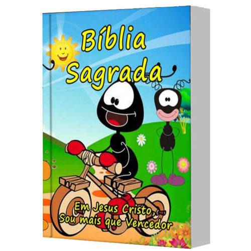 Caixa com 05 Bíblias Infantis - João Ferreira de Almeida - K
