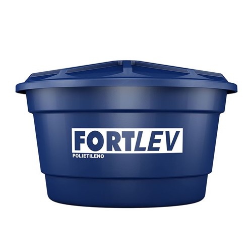 Caixa D'Água 500L Azul Polietileno - Fortlev - Fortlev