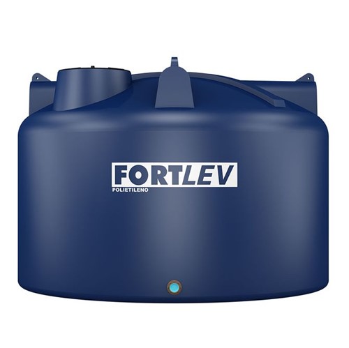 Caixa D'Água Tanque 10000L Azul Fortplus Tampa Rosca - Fortlev - Fortlev