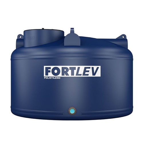 Caixa D'Água Tanque 5000L Azul Fortplus Tampa Rosca - Fortlev - Fortlev