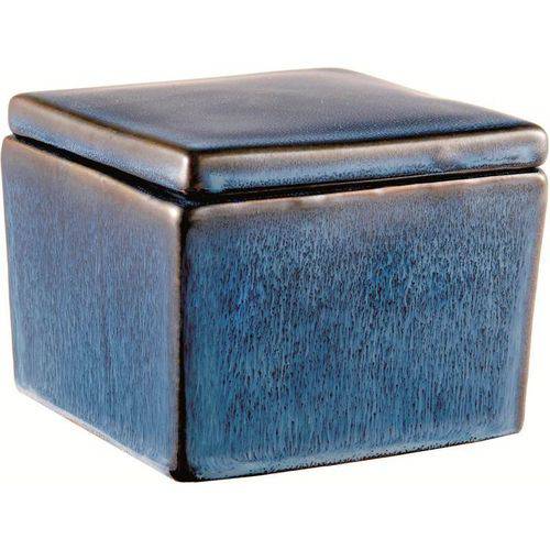 Caixa de Cerâmica Quadrada Azul Pond Pequeno 6944 Mart