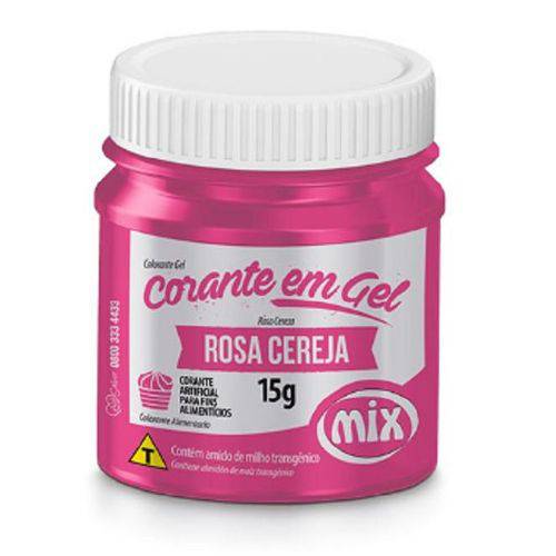 Caixa de Corante Gel Alimentício Mix Rosa Cereja-12 Unidades