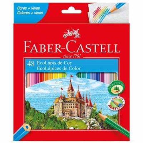 Caixa de Lápis de Cor 48 Cores Faber Castell Original