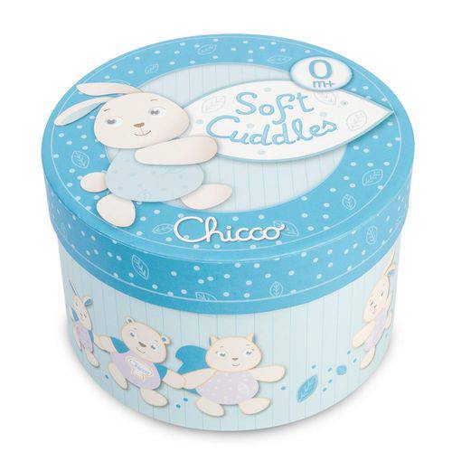 Caixa de Música Chicco Soft Cuddles Coelho Azul (0M+)