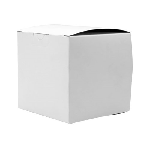 Caixa de Papelão Branca - Encaixada Pacote com 12