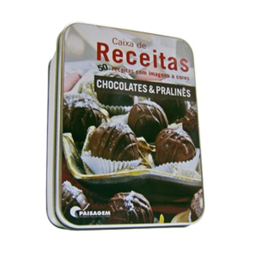 Caixa de Receitas - Chocolates e Pralines - Paisagem