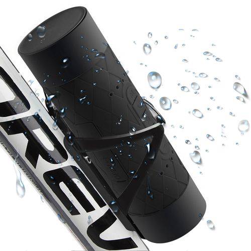 Caixa de Som Á Prova D'água Bluetooth Piscina Banho Bicicleta MP3 Feasso FASOM-BT101