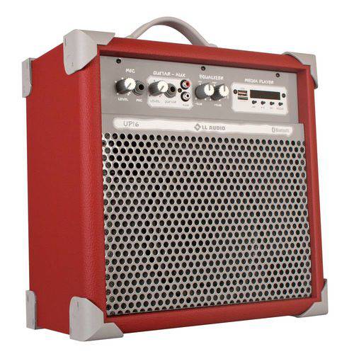 Caixa de Som Amplificada Multiuso Ll Audio Up 6 Red