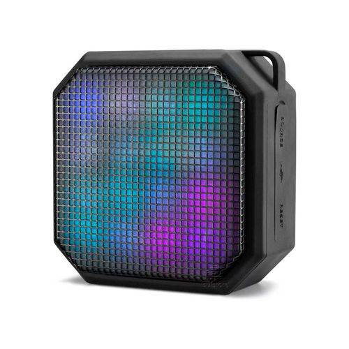 Caixa de Som Bluetooth 10W RMS Portátil Efeitos de LED Colorido Multilaser SP286