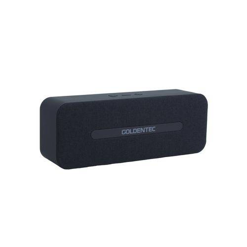 Caixa de Som Bluetooth 6w Rms Goldentec Gt Soundsync Gt201p - Preta