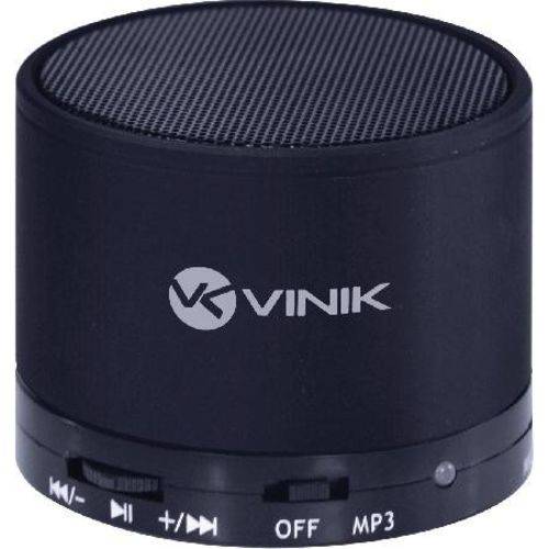 Caixa de Som Bluetooth/fm/microsd/mic 3 W Rms Musicbox Preta - Vinik