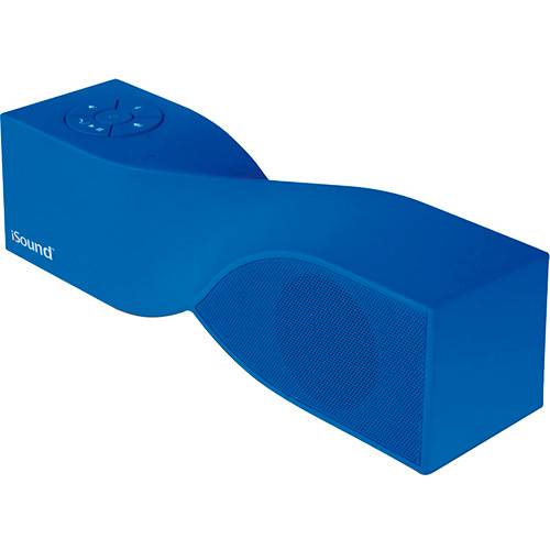 Caixa de Som Bluetooth Isound Twist Mini Azul