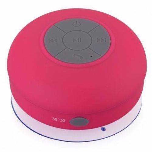 Caixa de Som Bluetooth Sem Fio Aprova D' Água - R+ Rosa
