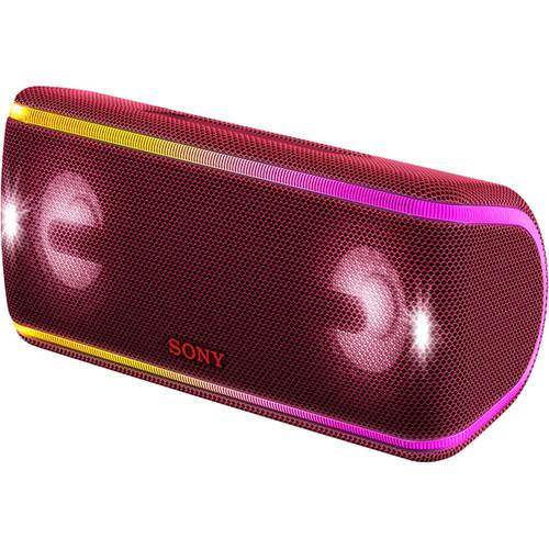 Caixa de Som Bluetooth Sem Fios Sony Srs-xb41 Vermelha