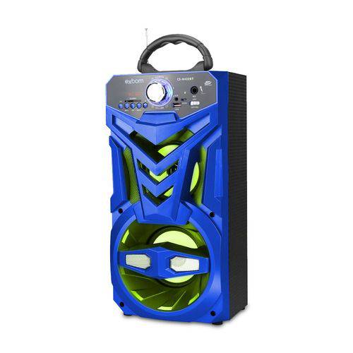 Caixa de Som de Bluetooth Super Bass 12W com 2 Alto-falantes e Multimídia