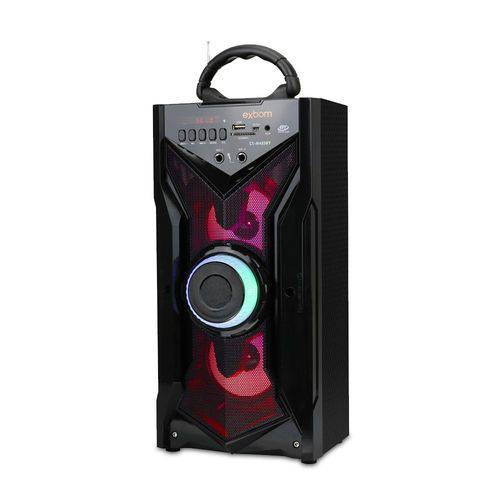 Caixa de Som de Bluetooth Super Bass 12W com 2 Alto-falantes e Multimídia