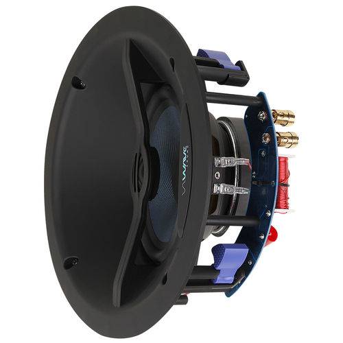 Caixa de Som de Embutir Angulada Wave Sound Win150 Tela Slim Quadrada 6,5" 150w