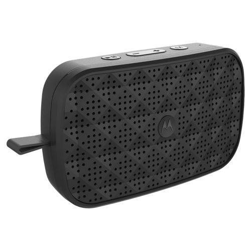 Caixa de Som Motorola Sonic Play 150 Bluetooth, Estéreo e Rádio Fm Preto