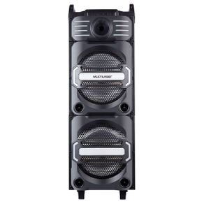 Caixa de Som Multilaser SP285 Torre Bluetooth C/ Função DJ Mixer 350W RMS Luz de Led