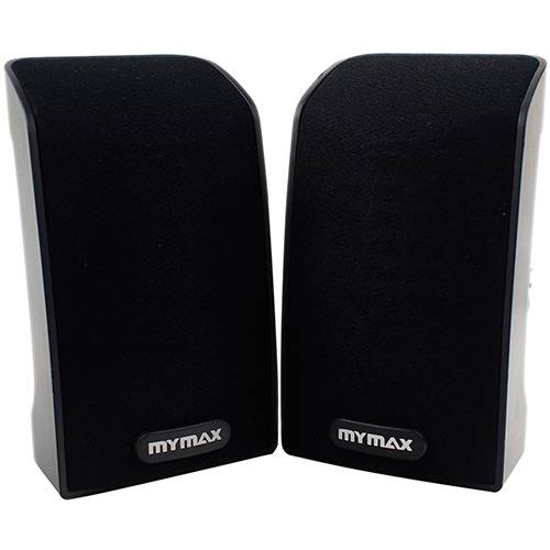 Caixa de Som Mymax 2.0 USB 3w Rms Preto