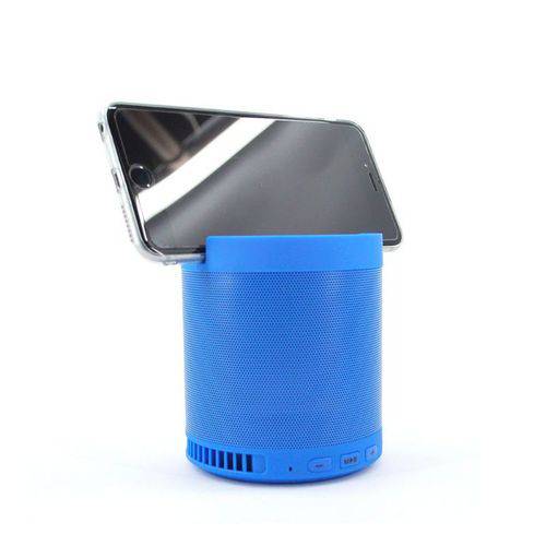 Caixa de Som Portátil Bluetooth Hf-q3 Azul