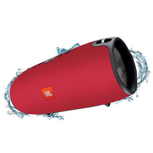 Caixa de Som Portatil Bluetooth, Resistente a Agua , 15h de Bateria, 40W, Microfone Embutido, Verme