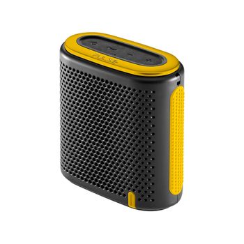 Caixa de Som Pulse Mini Bluetooth/SD/P2 10W RMS Preta e Amarela - SP238 SP238