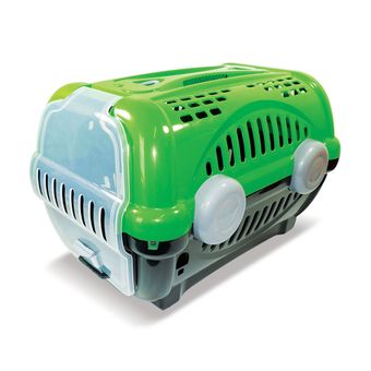 Caixa de Transporte Furacão Pet Luxo Nº3 - Verde