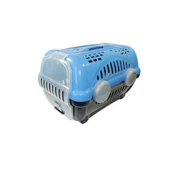 Caixa de Transporte Furacão Pet Luxo Nº1 - Azul